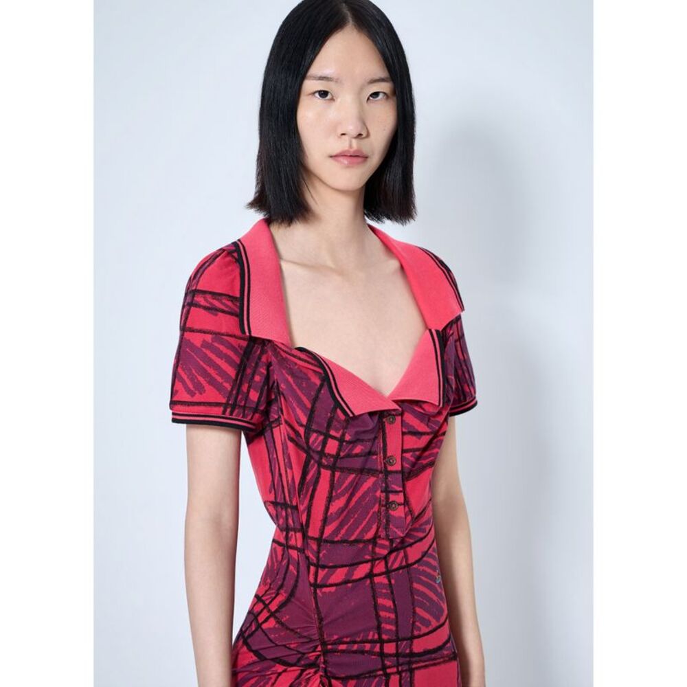 Vivienne Westwood Women Long Monday Pulling Dress - Picture 5 of 6
